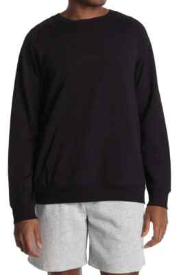 Zella Black Pullover Sweatshirt Oversized Rogue Crewneck Size XL 