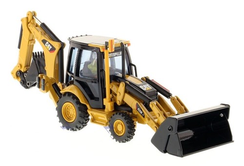 1:50 DM CAT420E IT Backhoe Loader Construction Machine Equipment Diecast Model - Picture 4 of 8