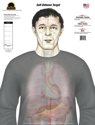 Self-Defense Target - Qty of 25