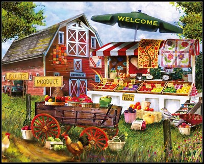 Fresh Country Produce - DIY Chart Counted Cross Stitch Patterns Needlework DMC