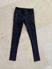 Girls Jo  Jax Black Dance Pants Leggings Black Size XSA