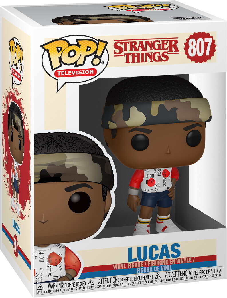 Stranger Things - Lucas 807 - Funko Pop! - Vinyl Figur | eBay