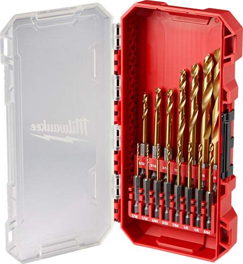 Milwaukee 48-89-4670 SHOCKWAVE Impact Duty RED HELIX Titanium