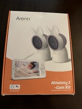 ARENTI Alnanny 2 Cam Kit Smart Baby Monitor 2K Ultra HD Cameras - OPEN BOX