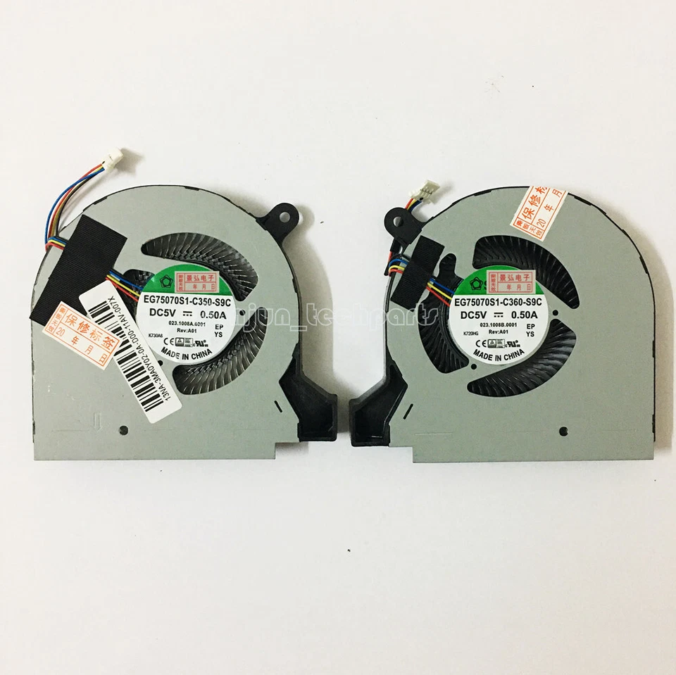 CPU GPU Cooling Fan Lüfter Kühler Für Acer Nitro V17 VN7-793G DC 5V 4 Pin