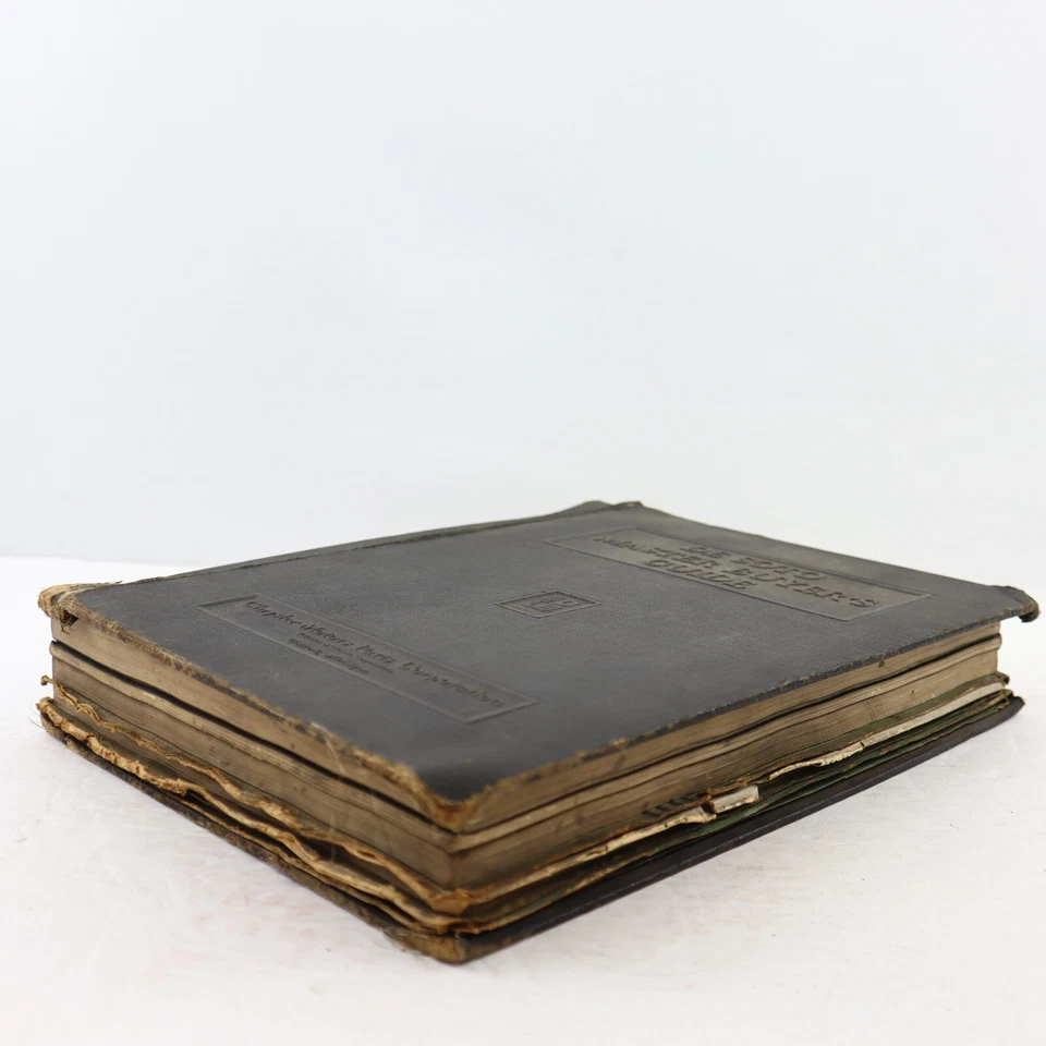 6 Original Vintage 1940 De Soto Shop Manuals Code S-7, S-6 1937 S-5, 1936 S-3 - Image 4 of 4