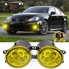 For Toyota Tacoma 2012-2020 Factory Bumper Replacement 2x Yellow Led Fog Lights For Toyota Tacoma 2012-2020 Factory Bumper Replacement 2x Yellow Led Fog Lights