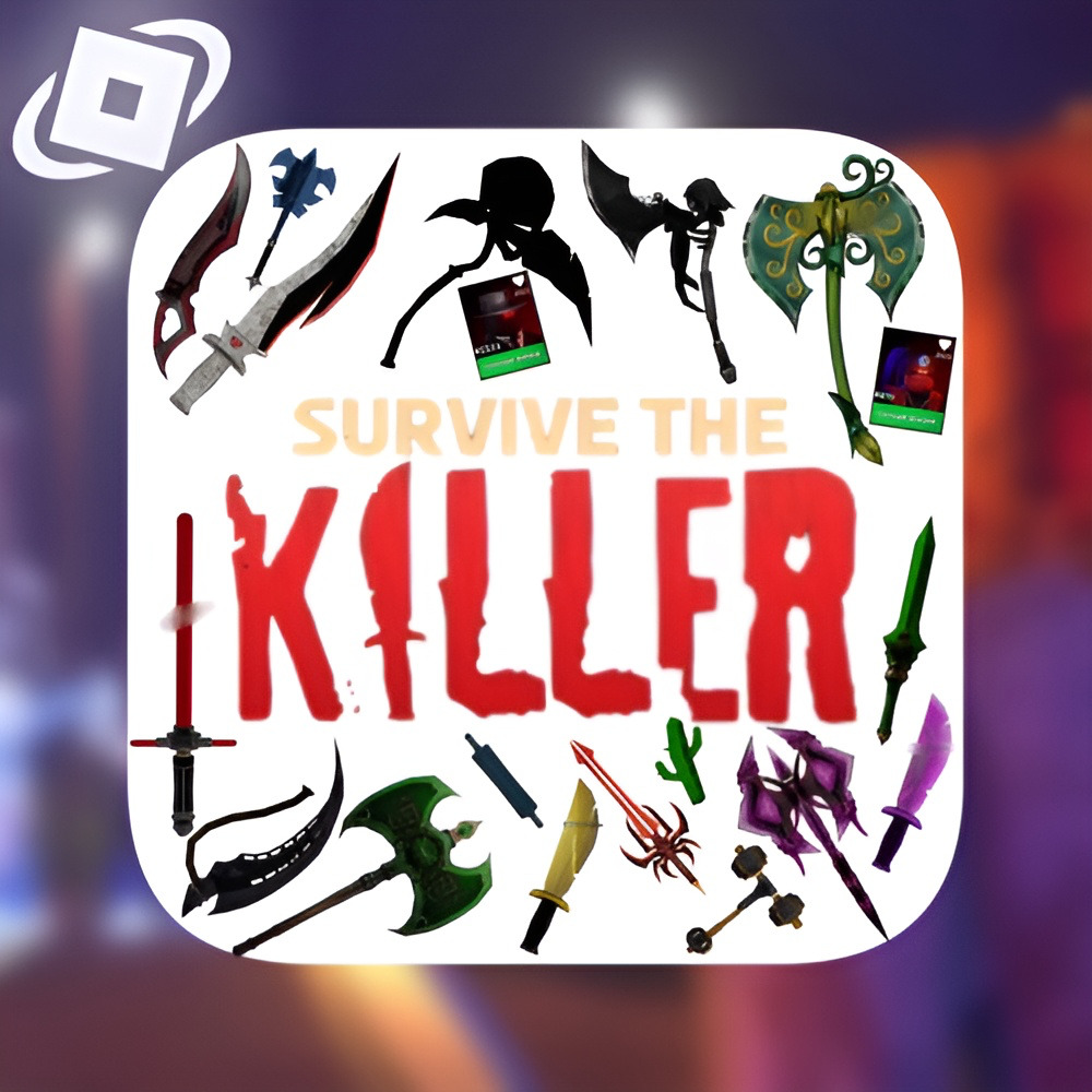 All knifes and skins, STK, Survive The Killer, Roblox