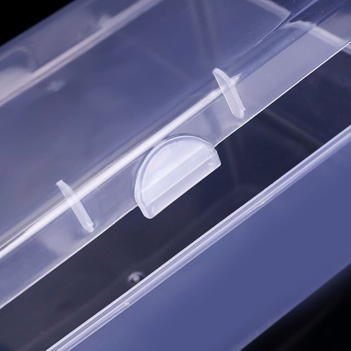 Storage Box Cosmetics Puff Case Replacement Transparent Accessory Clear - Picture 4 of 9