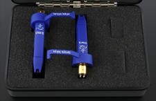 TW01M-S Taruya Blue Sapphire Needle Cartridge 2 Set with Aluminum Case DJ Play