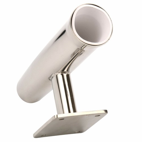 Amarine Made Wall Mounted Stainless Steel Tournament Style Rod Holder -90 Degree - Picture 3 of 8