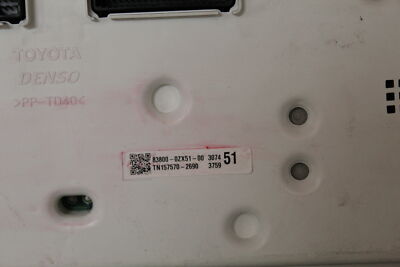 ページ 14 15 16 TOYOTA COROLLA INSTRUMENT CLUSTER GAUGE SPEEDOMETER