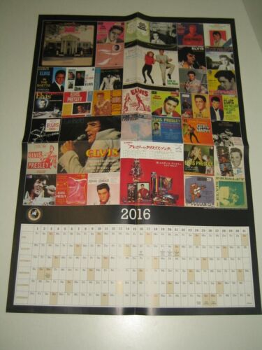 Elvis Presley Sammelobjekt: 2016 Poster Kalender aus dem "Graceland" Magazin - Bild 2 von 2