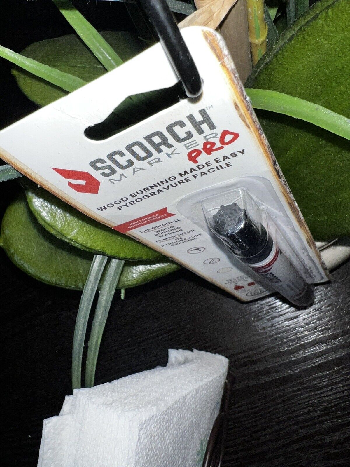 Scorch Marker Pro Original Wood Burning Marker Dual Bullet Brush