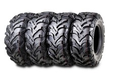 Full Set WANDA ATV tires 23x8-11 & 24x9-11 for 88-00 Honda TRX300 4x4 P341