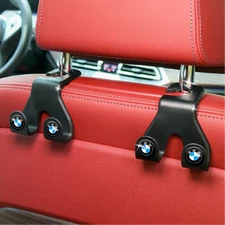 2pcs Car Seat Back Hooks Hanger Interior Accessories Bag Holder Hook for BMW