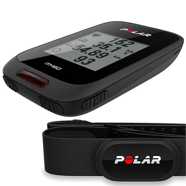 Polar M460 HR GPS Cyclocomputer Heart Rate Monitor H10 for sale online | eBay