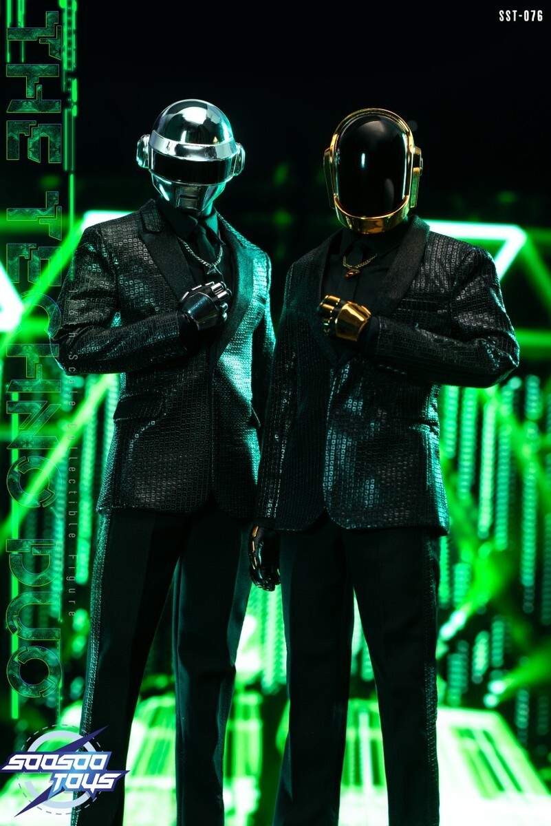 ⭐Pre-order! Soosootoys SST076 1/6 Techno Duo Figure Set Daft Punk