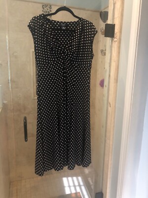 chaps jersey dress Chaps Colorblock Surplice Sheath Dress