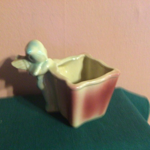Vintage Shawnee Pixie Elf Angel Pottery Planter, No. USA 536 - Picture 12 of 15