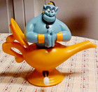 1992 Vintage Burger King Kids Club Toy - Aladdin Genie In Lamp Wind Up Toy — photo 1