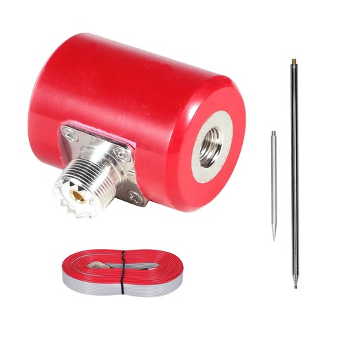 5M/16.4FT 14M-30MHz Stainless Steel QRP HF Antenna 1/4 Wavelength For USDX Radio - Zdjęcie 6 z 16