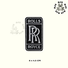 Rolls Royce Car Brand Logo Patch Iron On Patch Sew On Embroidered Patch