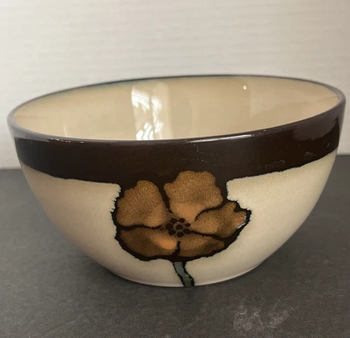 Pfaltzgraff Painted Poppies Deep Soup or Cereal Bowl(s) Glossy Finish