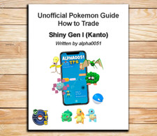 Pokemon Shiny Guide How to Trade Gen 1 Kanto - Registered Trade or UltraFriends