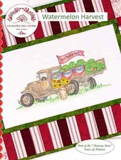 Memory Lane - Watermelon Harvest Pattern by Crabapple Hill Studio~used