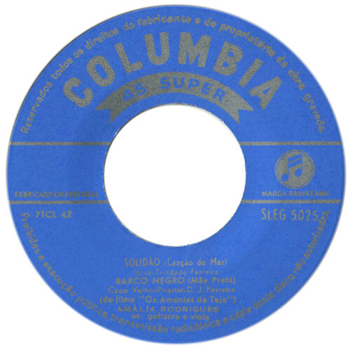 Amália Rodrigues - Amália die Schöne - Berühmte Lieder aus Portugal (7", EP) - Bild 4 von 4