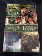 Fear Itself #7 + 7.1 7.2 7.3 Complete Finale Set Marvel Comics Thor Iron Man 