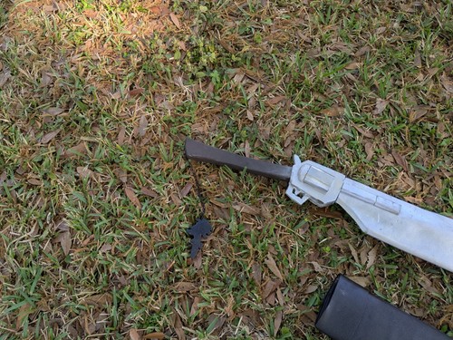 Handmade Eva Foam 56in FF8 Gunblade sword And Scabbard - Picture 3 of 23