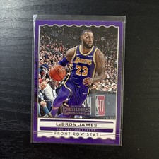 LeBron James 2019-20 Panini Contenders - Front Row Seat