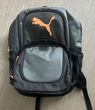 PUMA Medium Unisex Backpack Black/Gray/Orange...