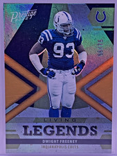 2022 Panini Prestige - Dwight Freeney #LL-24 Living Legends Orange Insert 56/75
