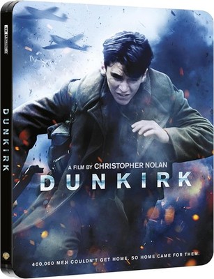 DUNKIRK (2017) 4K UHD Blu-Ray Steelbook BRAND NEW (English Packaging)