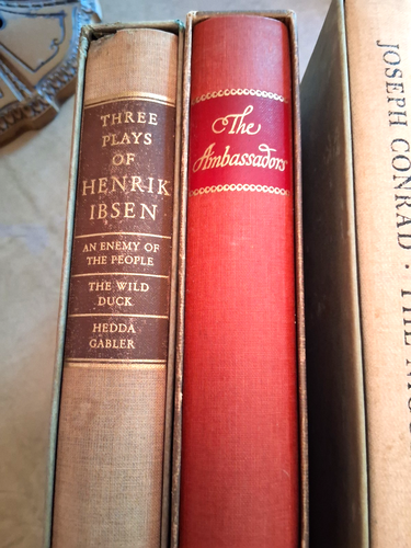 Vintage Lot THREE Heritage Press Books W/Sleeves THE AMBASSADORS - PLAYS IBSEN + - Picture 2 of 11