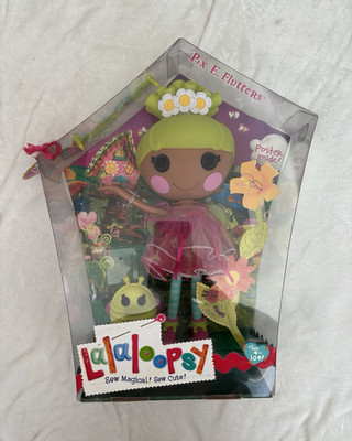 MGA Entertainment Lalaloopsy Pix E. Flutters 10in Doll & Accessories Set