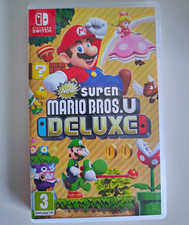 Nintendo New Super Mario Bros. U Deluxe Switch with Case & Game Card PEGI 3 PAL