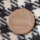 1964 US Lincoln Memorial Cent Coin - Authentic Old Phila Issue BN VF  — photo 2
