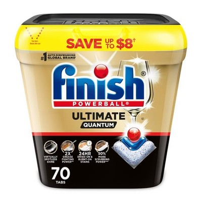 Finish Ultimate Quantum Dishwasher Detergent Pods