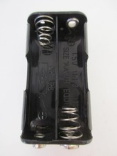 1 each 4 AA Cells Battery Holder SNAP Connection Philmore 1.5v BH343sb NOS