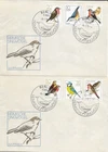 1979 EAST GERMANY BIRDS ON SUPERB FDC