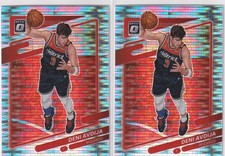 LOT (2) 2021-22 OPTIC PRIZMS PULSAR DENI AVDIJA PORTLAND TRAIL BLAZERS - 348
