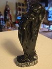 Vtg 1961 FRANK SCHIRMAN Hawaiian Tiki Black Coral "NANI" Nude Woman 7.25" — photo 4