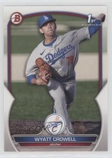 2023 Bowman Draft Wyatt Crowell #BD-63 14dq