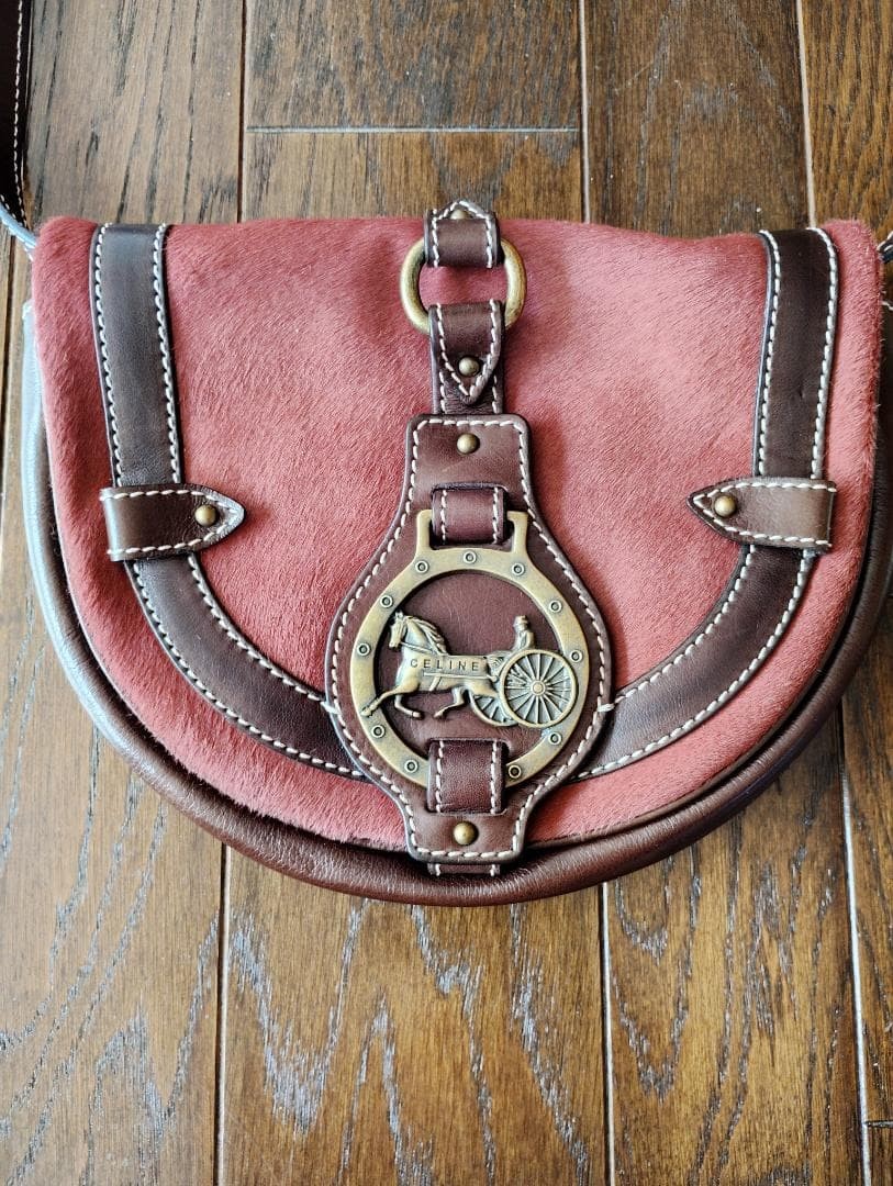 [Extremely Good Condition] [Rare] CELINE Shoulder… - image 7