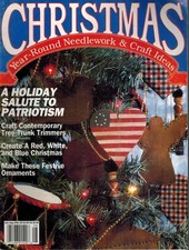 CHRISTMAS YEAR-ROUND NEEDLEWORK  CRAFT IDEAS - JULY/AUGUST 1991
