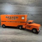 Vintage  Tonka Allied Van Lines Tractor Trailer Semi Truck and Trailer